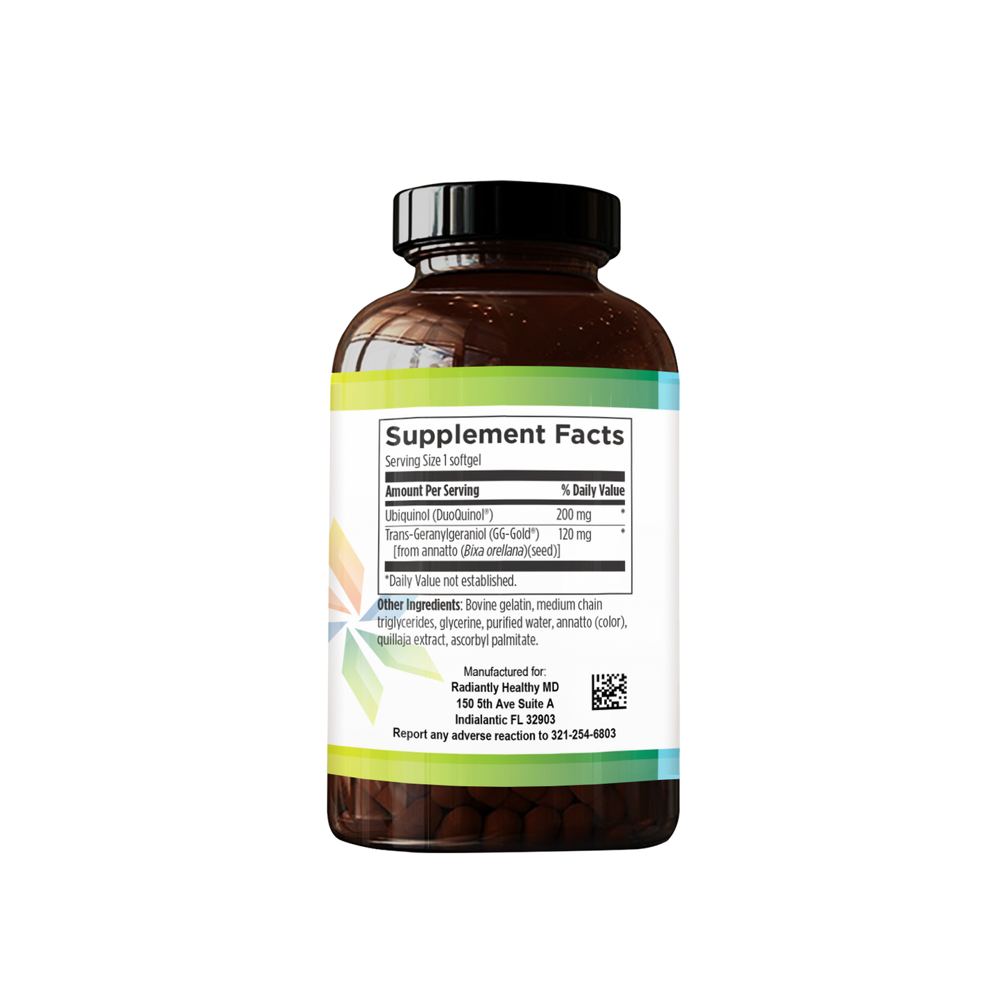 RHMD CoQ10 200 Ubiquinol | Cardiovascular Support* 60 Softgels