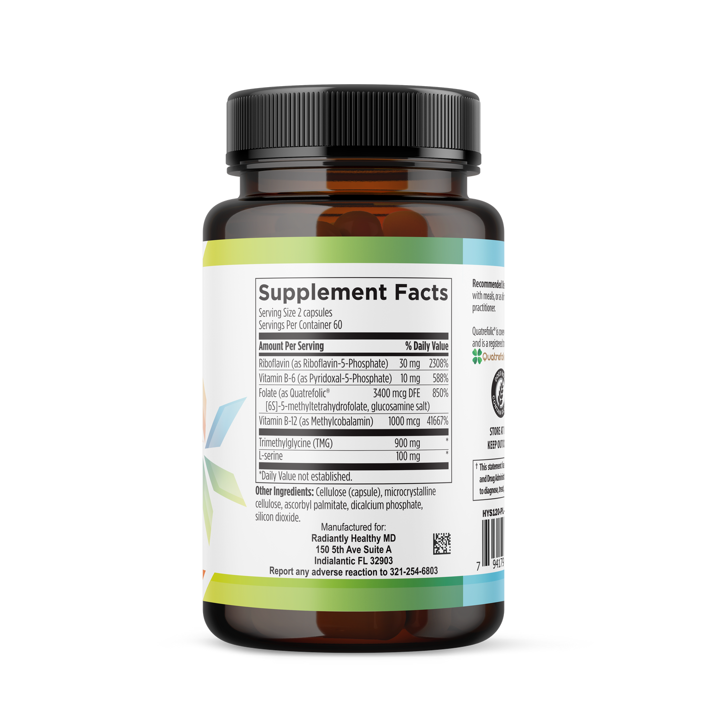 RHMD Methyl Defense Forte 120 Vegetarian Capsules