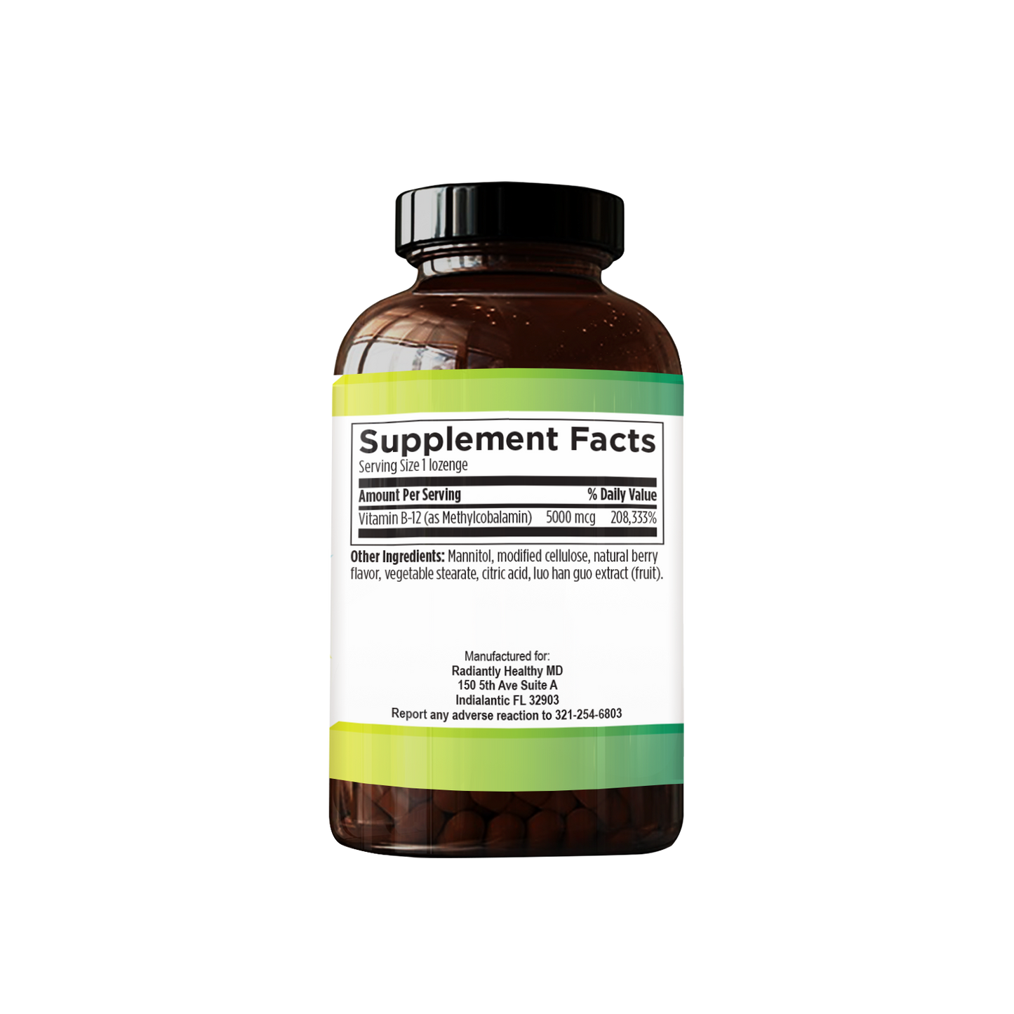 RHMD Methyl B-12 60 Lozenges