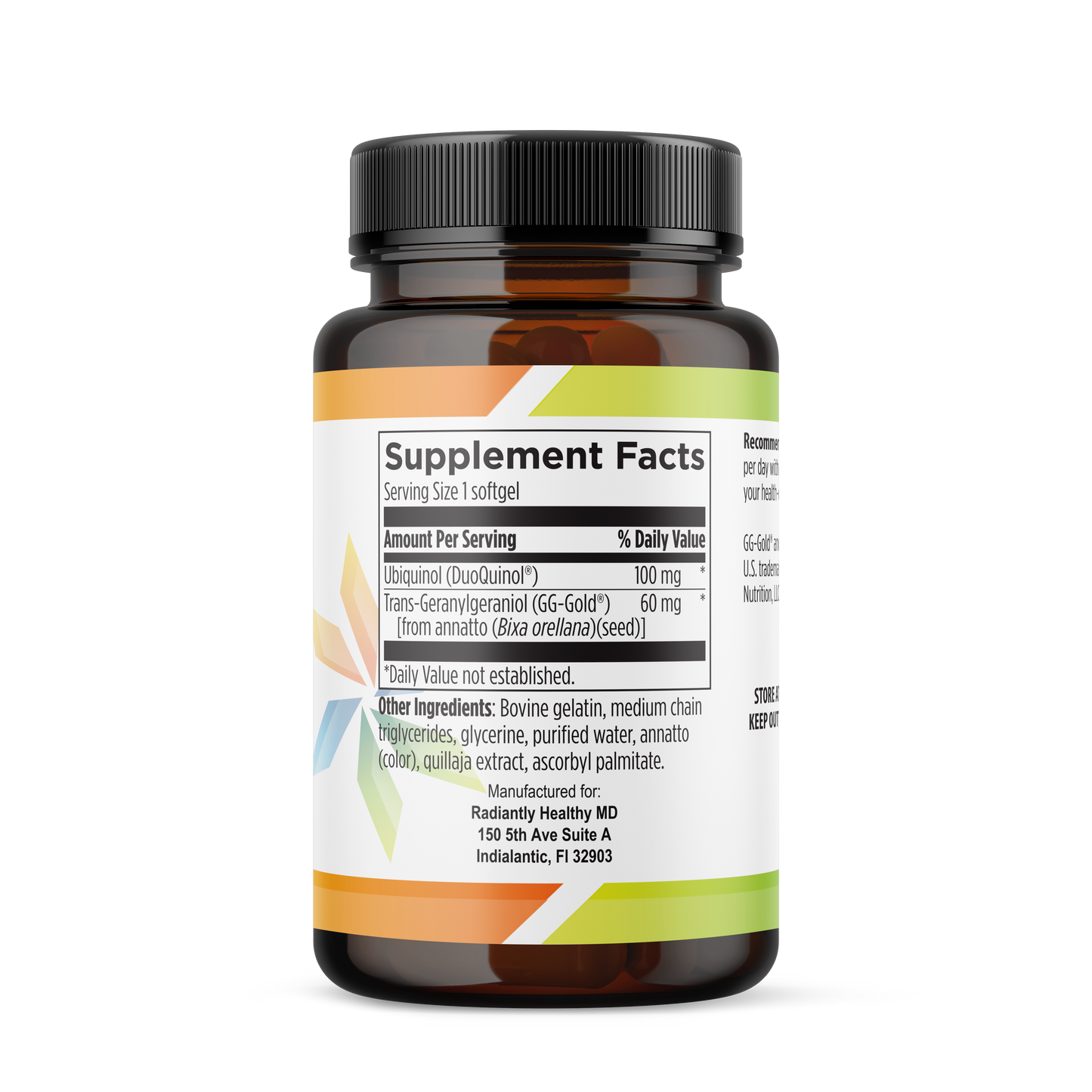 RHMD CoQ10 Ubiquinol | Cardiovascular Support* 60 softgels