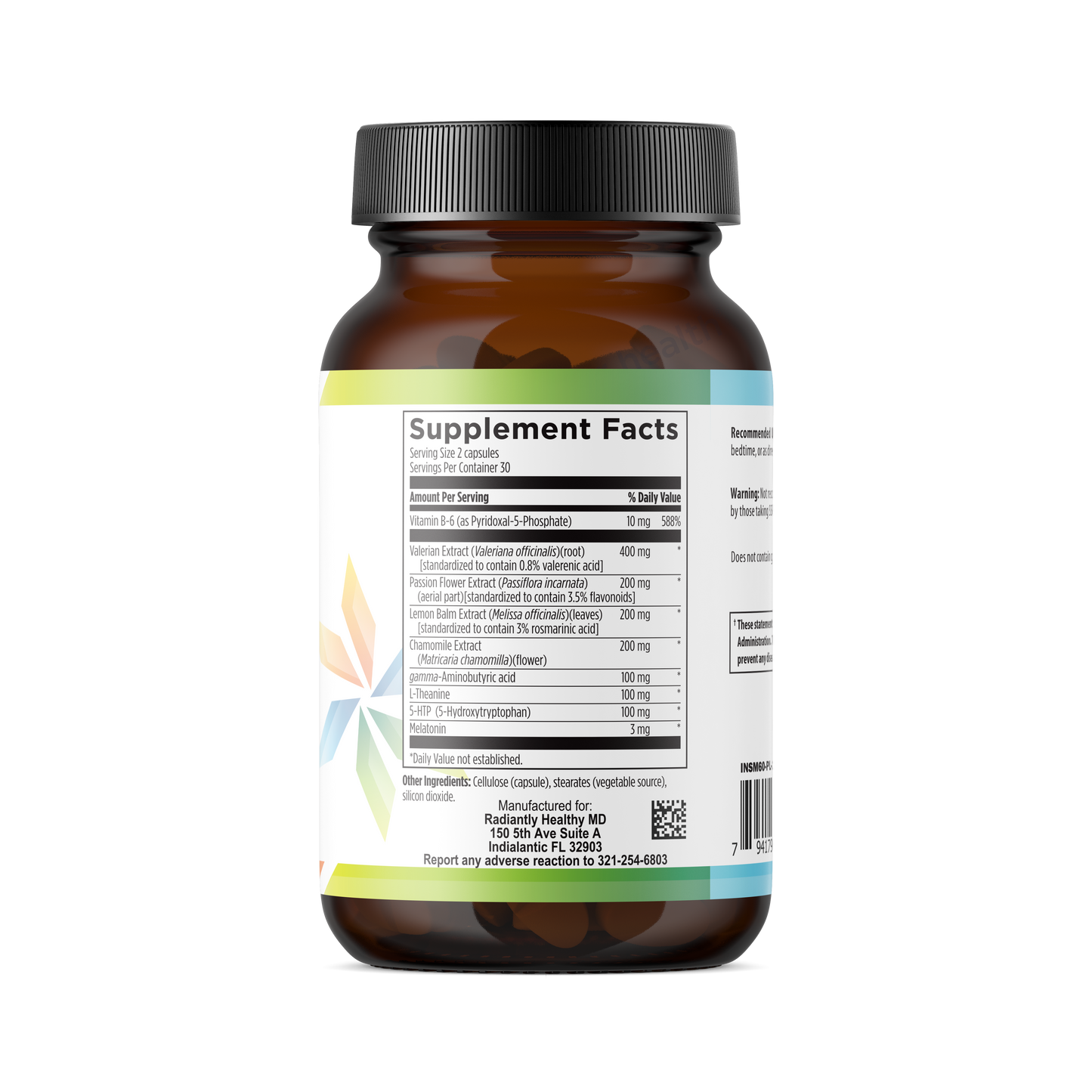 RHMD Pure Sleep 60 Vegetarian Capsules