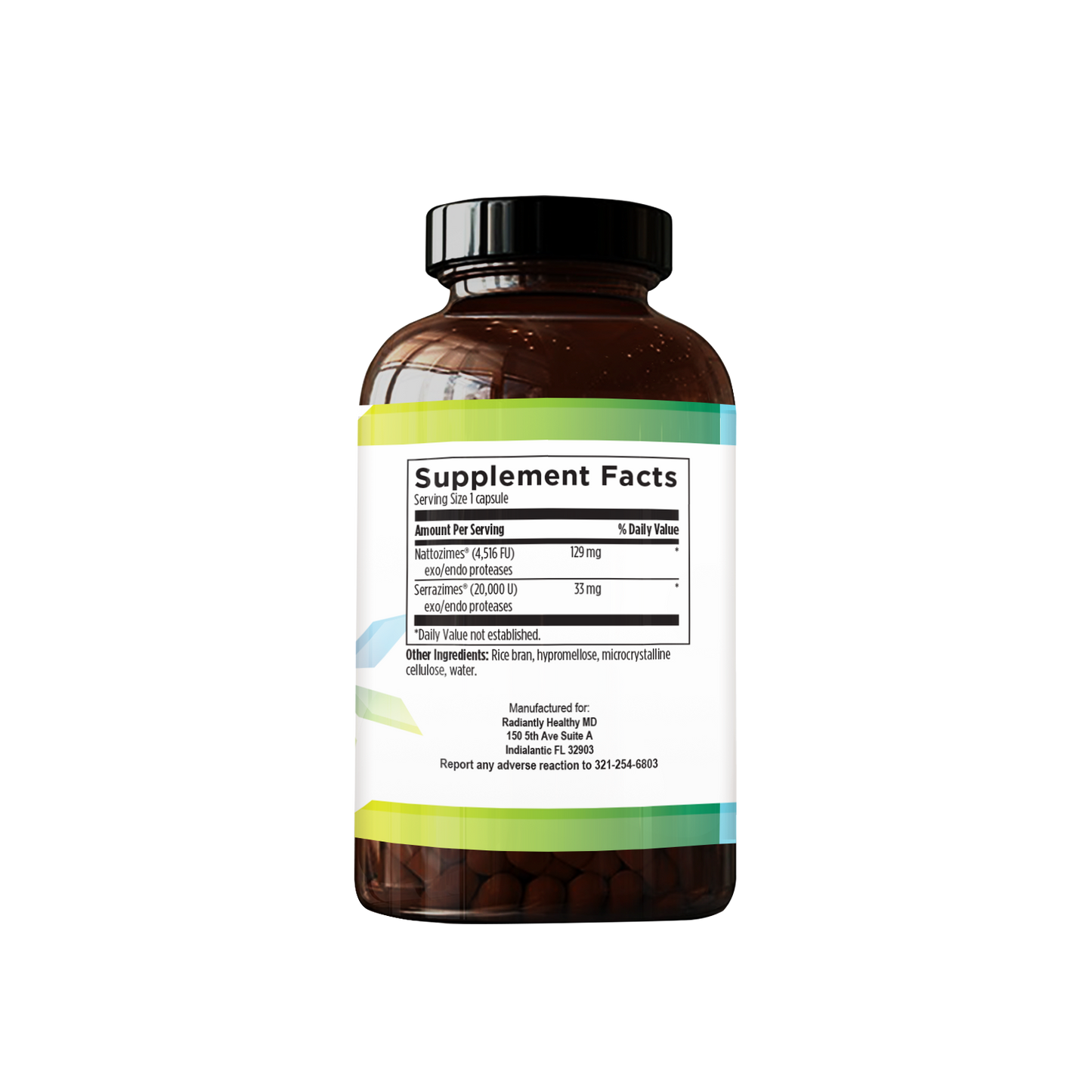 RHMD Natto-Pure Enzyme - Optimize Natural Blood Circulation Support (60 Cap)