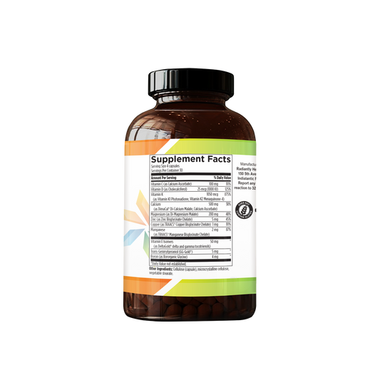 RHMD Bone Support Supplement | Calcium Malate, Magnesium+ Vit D