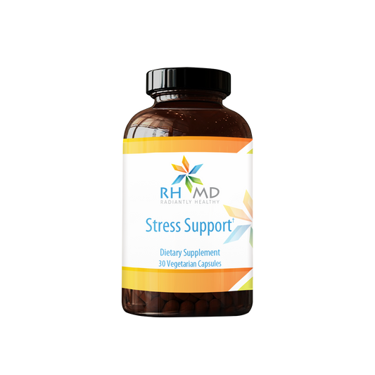 RHMD Stress Support - Triple Ashwagandha Root & Leaf Extract Adaptogenic
