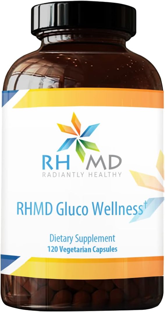 RHMD Gluco Wellness - Stabilized Blood Sugar - Vegan, Non-GMO