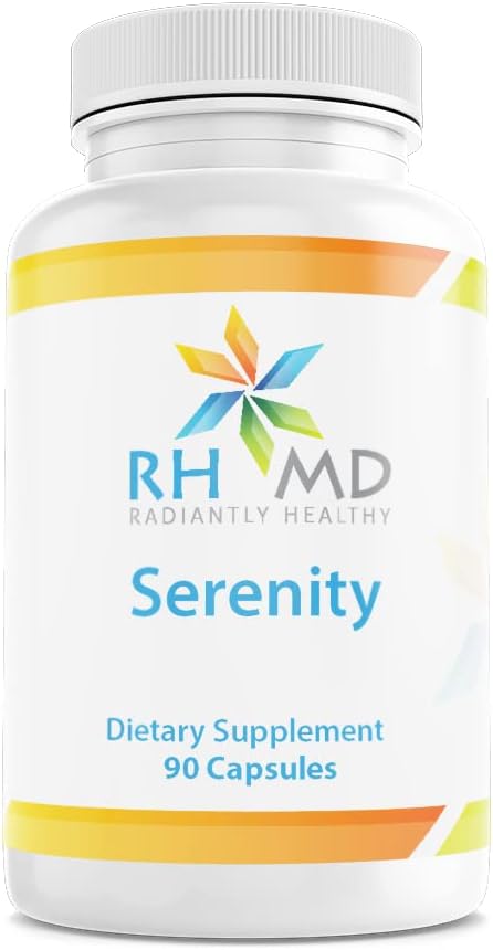RHMD Serenity Herbal Stress Response Support Formula w/ Honokiol & Ashwagandha