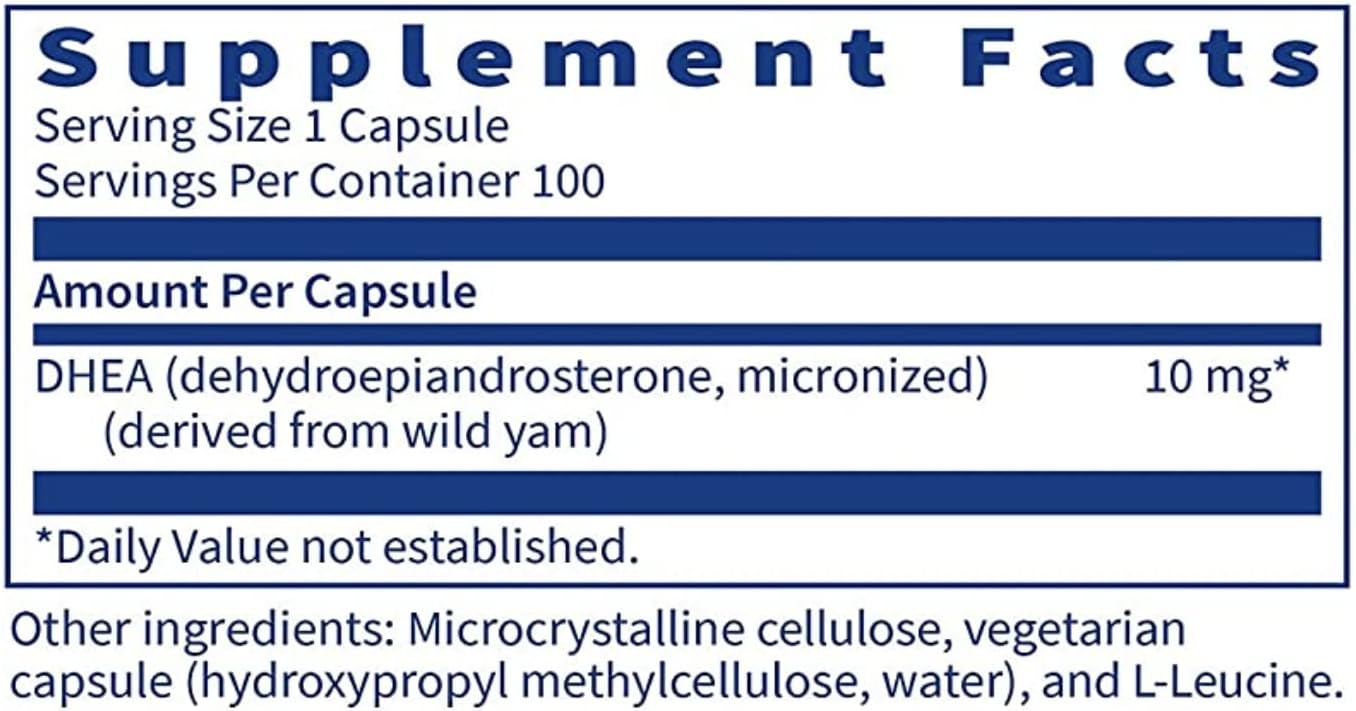 RHMD Bio-DHEA 10mg - Hypoallergenic